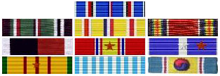 USNS General John Pope Campaign Ribbons