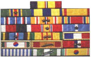 USSs Allen M. Sumner; DD-692 ribbons