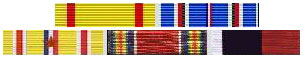 USS Burleson, APA-67, Ribbons