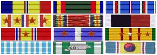 USS Chara (AKA-58) Awards, Citations, Campaign Ribbons