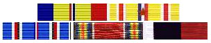 USS Rockingham Campaign Ribbons